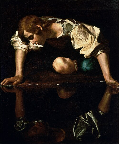 Narciso by Caravaggio